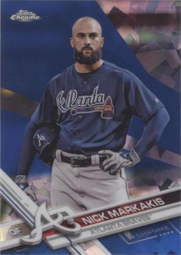 2017 Topps Chrome Sapphire Edition - Nick Markakis #531