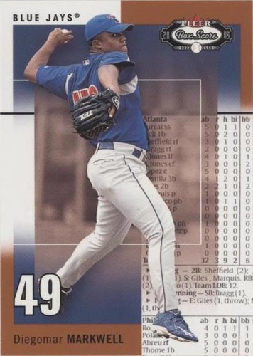 2003 Fleer Box Score - Diegomar Markwell #131
