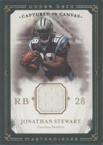2008 Upper Deck Masterpieces Jonathan Stewart #CC39