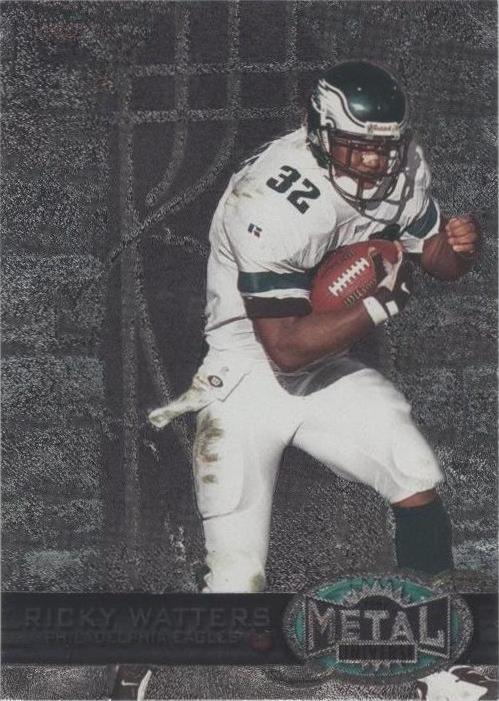 1997 Skybox Metal Universe Ricky Watters #39