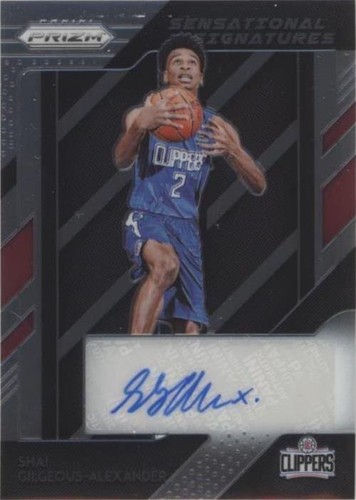 nbaカード Shai Gilgeous Alexander /99 RC 2018-19 Panini National Treasures - Rookie Triple Materials