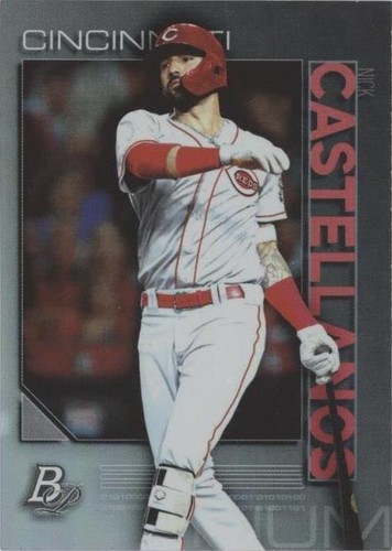 2020 Bowman Platinum - Nick Castellanos #54