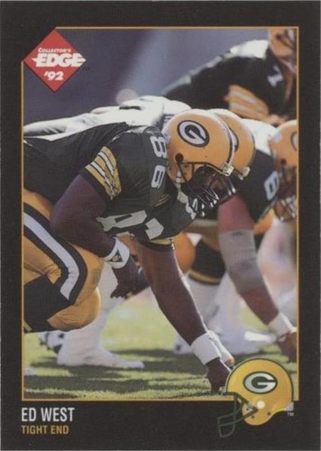 1992 Collector's Edge Ed West #55