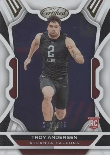 2022 Panini Certified Troy Andersen #187