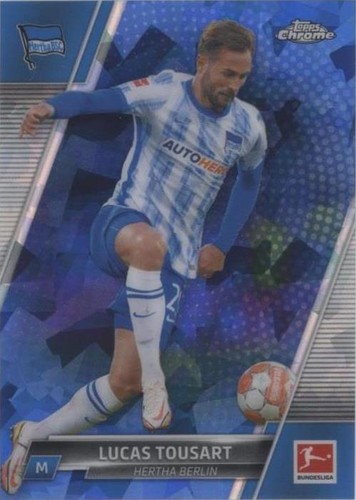 2021-22 Topps Chrome Bundesliga Sapphire Edition Lucas Tousart #7