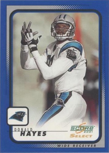 2001 Score Select Donald Hayes #28