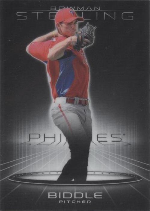 2013 Bowman Sterling - Jesse Biddle #BSP-24
