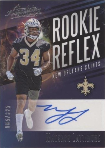 2017 Panini Absolute Marshon Lattimore #RR-ML