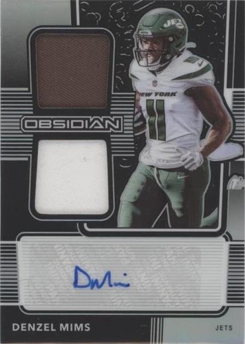 2020 Panini Obsidian Denzel Mims #RJI-25