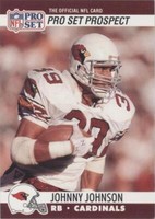 1990 Pro Set Johnny Johnson #771