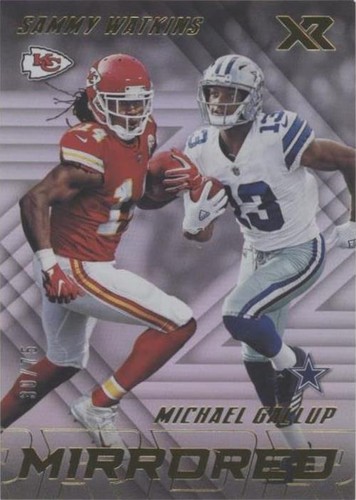 2018 Panini XR Michael Gallup Sammy Watkins #M-26