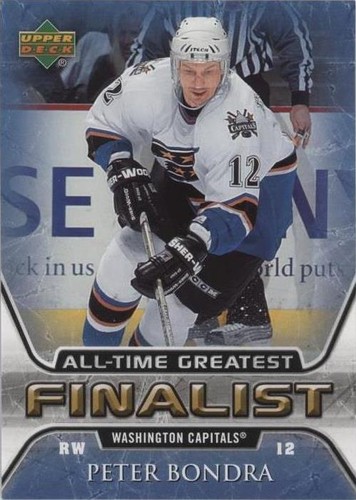 2005-06 Upper Deck NHL Finalist - Peter Bondra #60