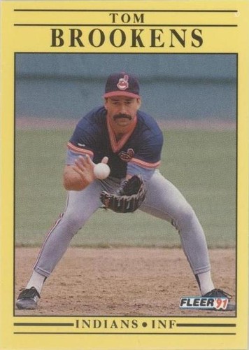 1991 Fleer - Tom Brookens #362