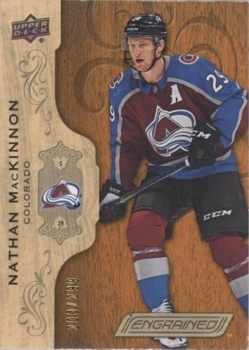 2018-19 Upper Deck Engrained - Nathan MacKinnon #17