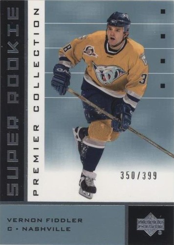 2002-03 Upper Deck Premier Collection - Vernon Fiddler #59