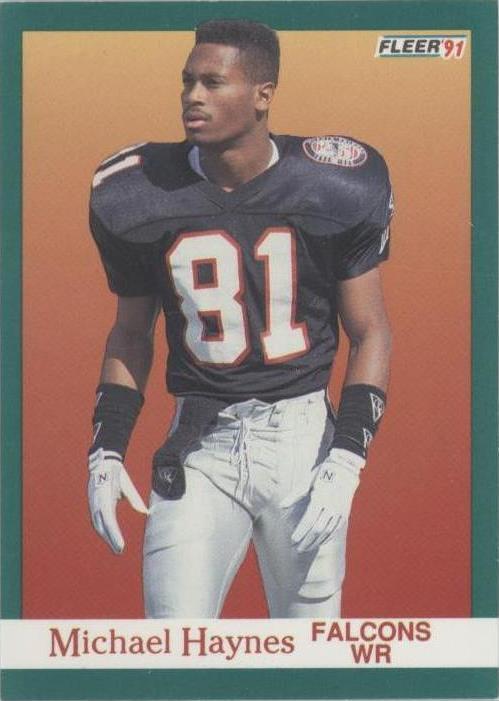 1991 Fleer Michael Haynes #202