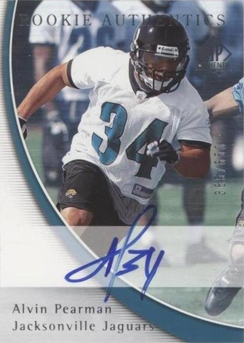 2005 SP Authentic Alvin Pearman #218