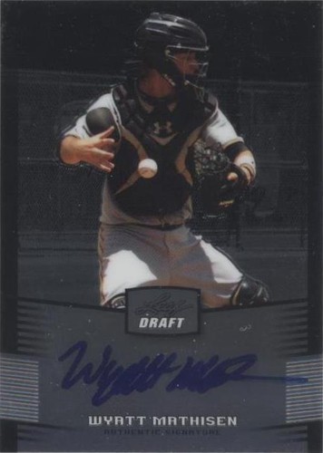 2012 Leaf Metal Draft - Wyatt Mathisen #BA-WM1