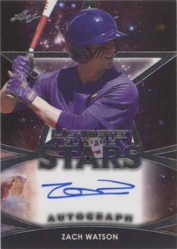 2019 Leaf Ultimate - Zach Watson #FS-ZW1