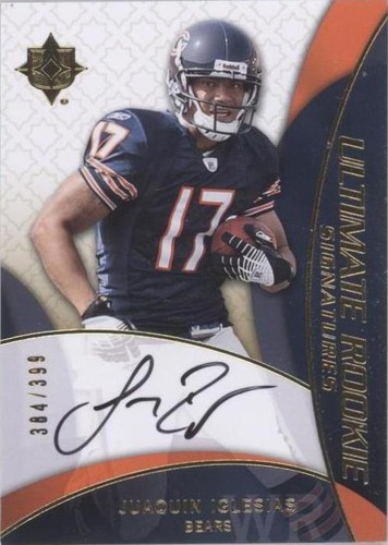 2009 Upper Deck Ultimate Collection Juaquin Iglesias #219