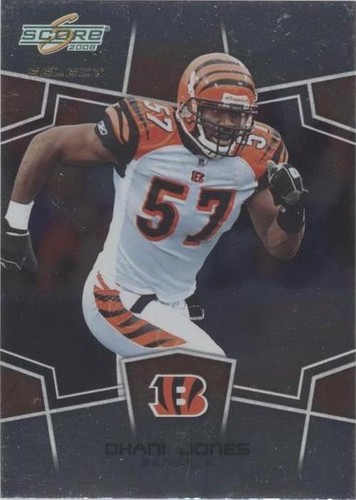 2008 Score Select Dhani Jones #64