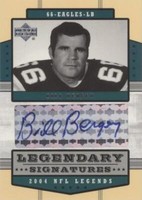 2004 Upper Deck NFL Legends Bill Bergey #LS-BB