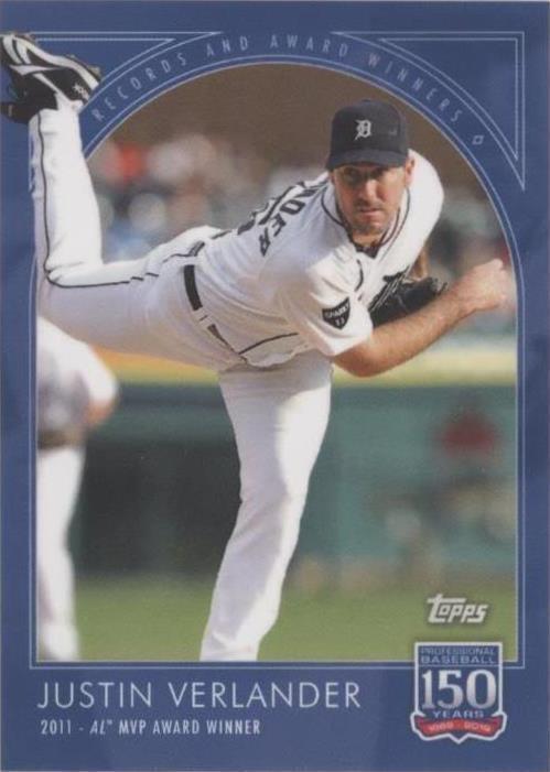 2019 Topps 150 Years of Baseball - Justin Verlander #40