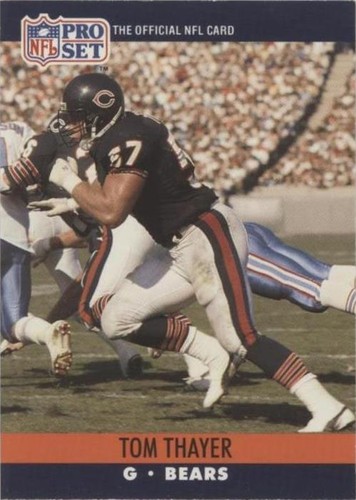 1990 Pro Set Tom Thayer #448