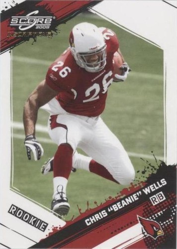 2009 Score Inscriptions Chris Wells #323