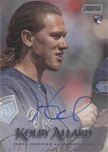 2019 Topps Stadium Club - Kolby Allard #SCA-KA