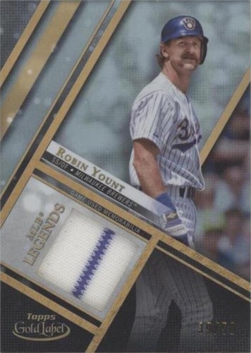 2021 Topps Gold Label - Robin Yount #MLR-RY