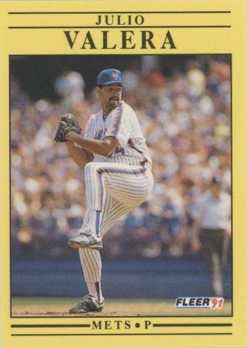 1991 Fleer - Julio Valera #164