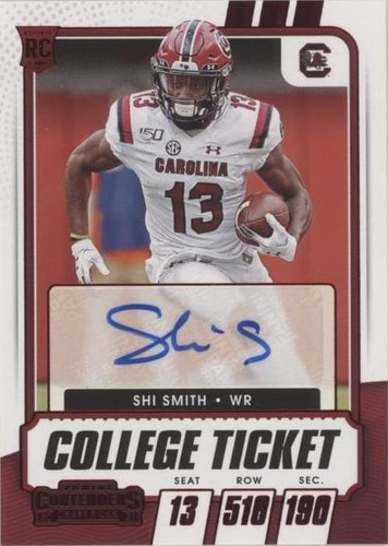 2021 Panini Contenders Draft Picks Shi Smith #272