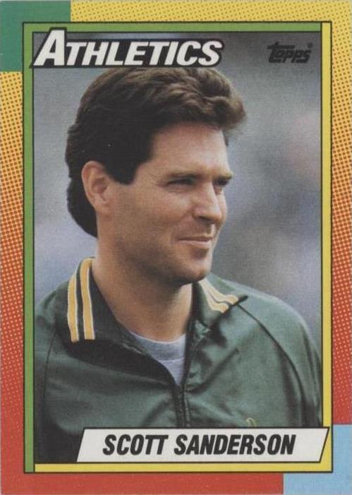 Topps Traded 1990 - Scott Sanderson #110T