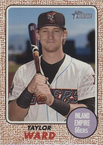 2017 Topps Heritage Minor League Edition - Taylor Ward #101
