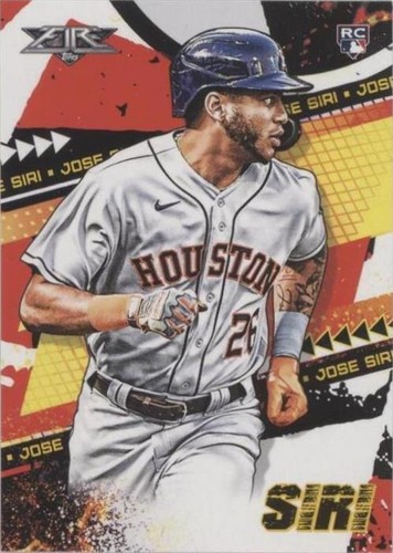 2022 Topps Fire - Jose Siri #4
