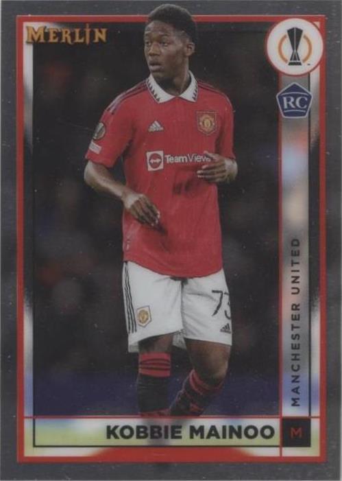 2022-23 Topps Merlin UEFA Club Competitions Kobbie Mainoo #97
