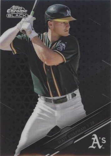 2020 Topps Chrome Black - Matt Chapman #95