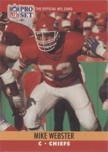 1990 Pro Set Mike Webster #537