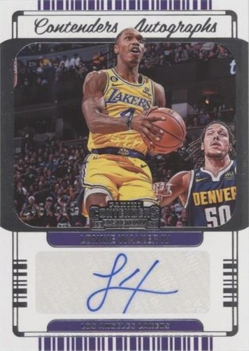 2022-23 Panini Contenders - Lonnie Walker IV #CA-LWK