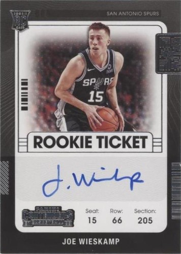 2021-22 Panini Contenders - Joe Wieskamp #145