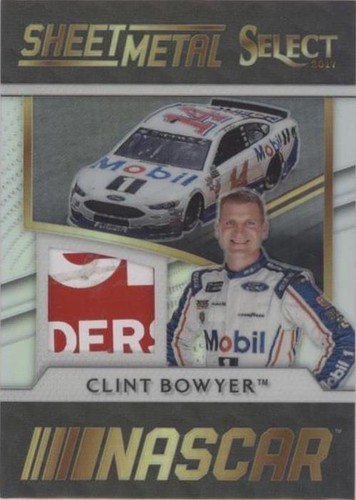 2017 Panini Select - Clint Bowyer #SM-BO