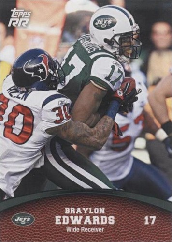 2011 Topps Rising Rookies Braylon Edwards #54