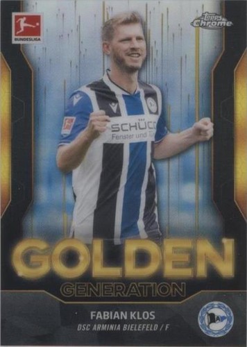 2021-22 Topps Chrome Bundesliga Fabian Klos #GG-FK