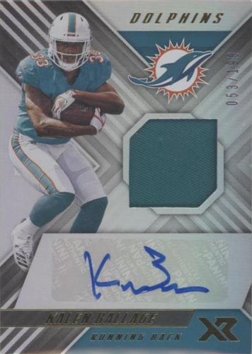 2018 Panini XR Kalen Ballage #RSA34