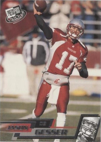 2003 Press Pass Jason Gesser #4