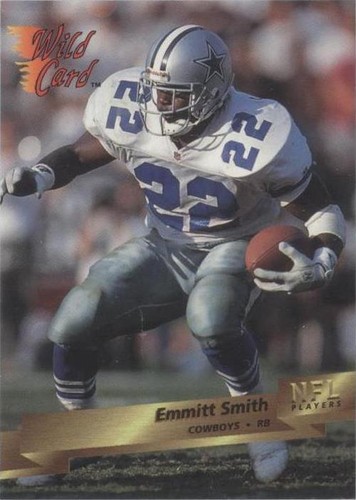 NFL COWBOYS EMMITT SMITH ルーキーカード Amazon.com: Emmitt Smith 1995 23KT Gold Card Sculpted NFL
