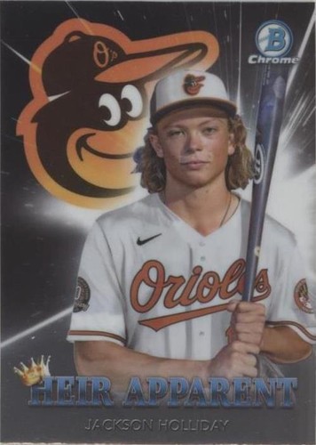 Jackson Holliday 直筆サイン　25シリ　ホリデーMLB auto Jackson Holliday 直筆サイン25シリホリデーMLB auto（topps