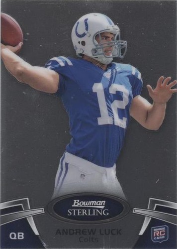 2012 Bowman Sterling Andrew Luck #100