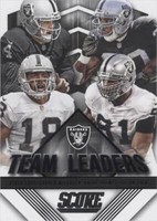 2015 Score Andre Holmes Darren McFadden Derek Carr #28
